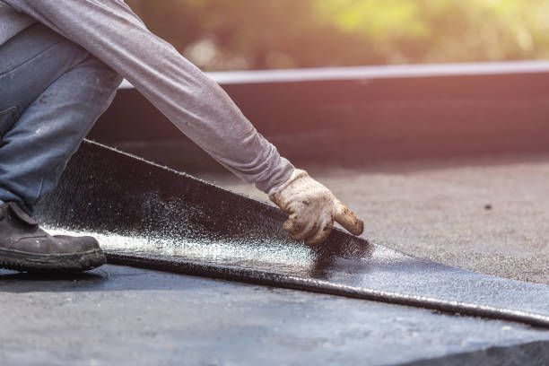 Professional Crawl Space Encapsulation technician working in Bethel, NC